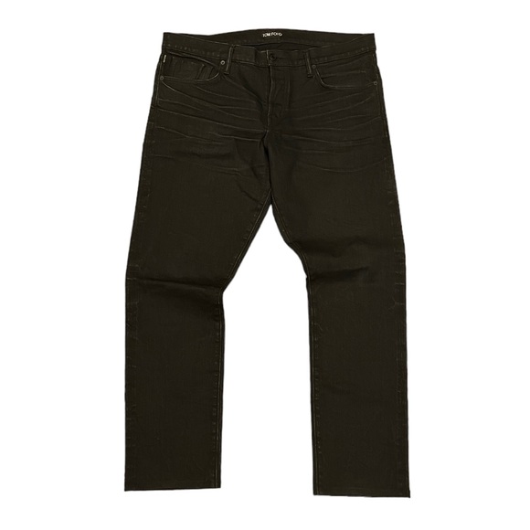 Tom Ford Mens Black Slim Fit Jeans - Picture 1 of 13